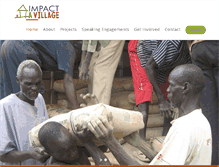 Tablet Screenshot of impactavillage.org